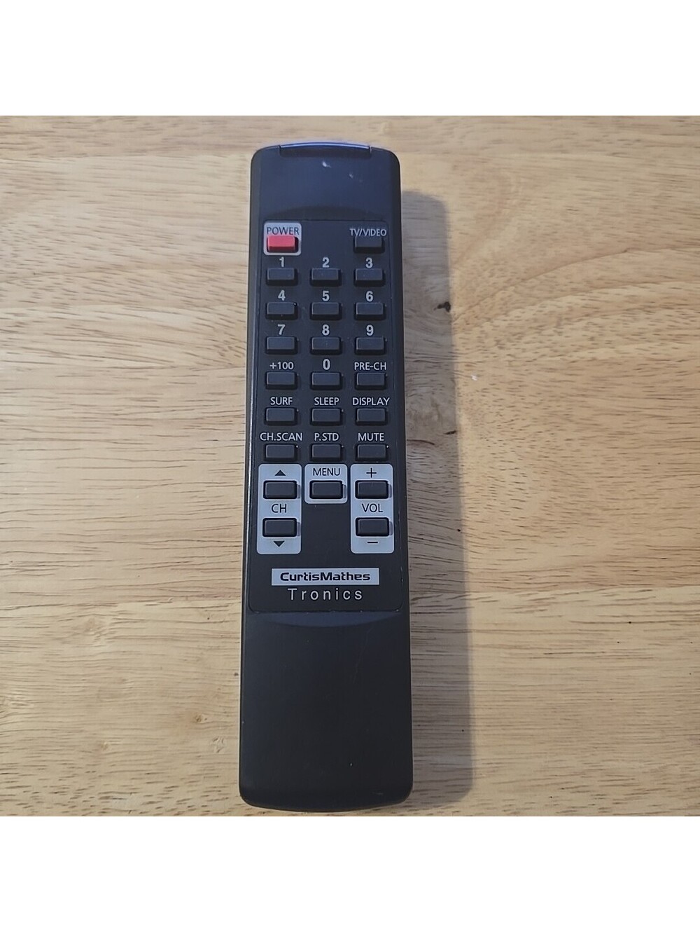 Curtis Mathes Tronics CRT TV Remote Control, Black - OEM fits CMC19410